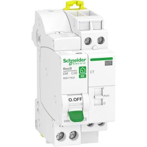 Resi9 XE combiné disj+contacteur 1P+N 20A courbe C embrochable SCHNEIDER R9ECT620 2