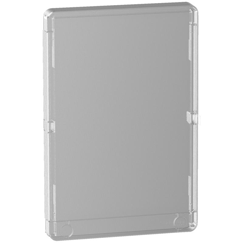 Resi9 porte styl transp coffret 18M 4R SCHNEIDER R9H18428