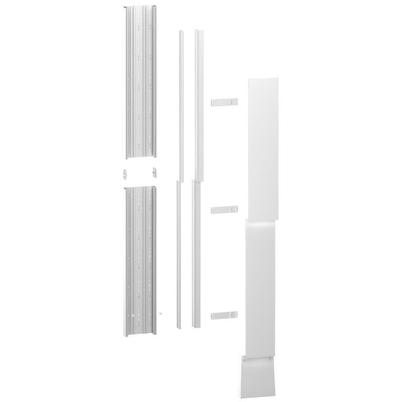 Resi9 kit goulotte 18M 2 parties corps capot cloisons capot ERDF SCHNEIDER R9HKT18