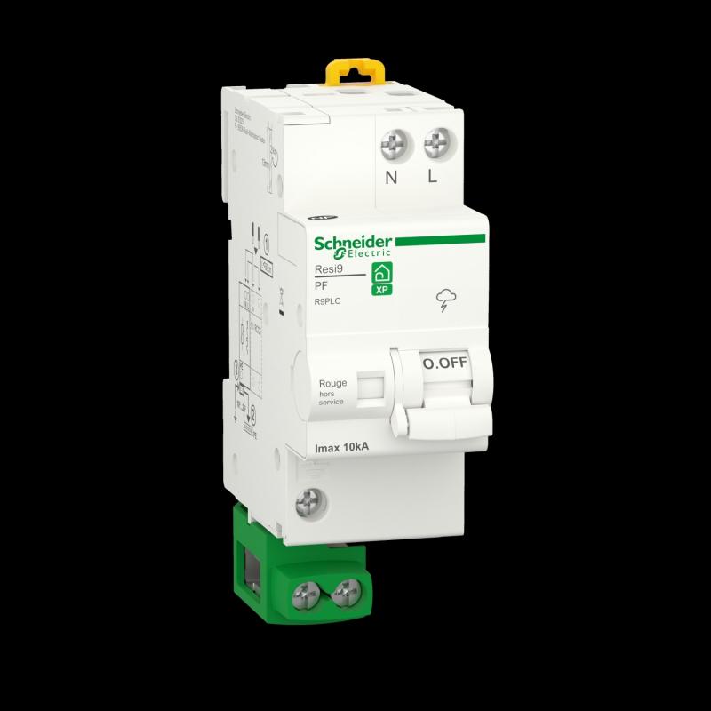 Resi9 XP parafoudre combi 10kA 1P+N avec accessoires SCHNEIDER R9PLC