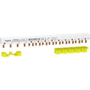 Resi9 XP peigne monobloc 3P+N 63A 13 modules cache dents SCHNEIDER R9PXH413 2