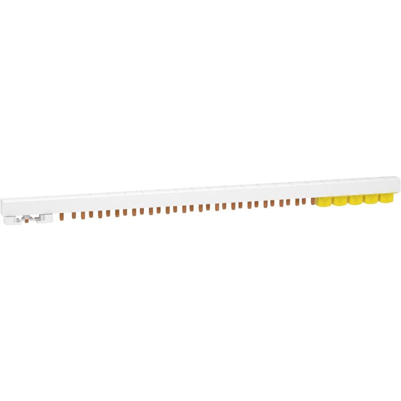 Resi9 XP peigne monobloc 3P+N 63A 24 modules cache dents 5M SCHNEIDER R9PXH424