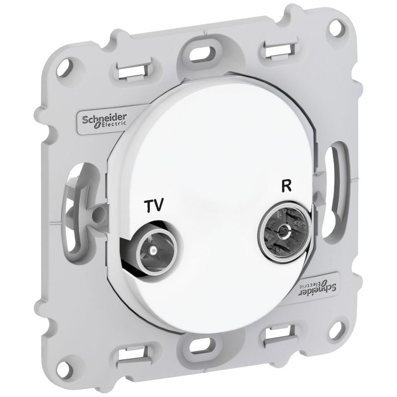 OVALIS PRISE TV/FM SANS PLAQUE SCHNEIDER S261451
