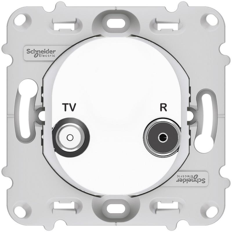 OVALIS PRISE TV/FM SANS PLAQUE SCHNEIDER S261451