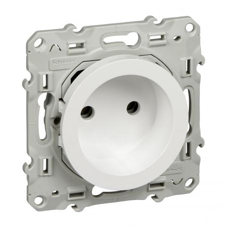 Odace prise de courant 2P à vis connexion rapide SCHNEIDER