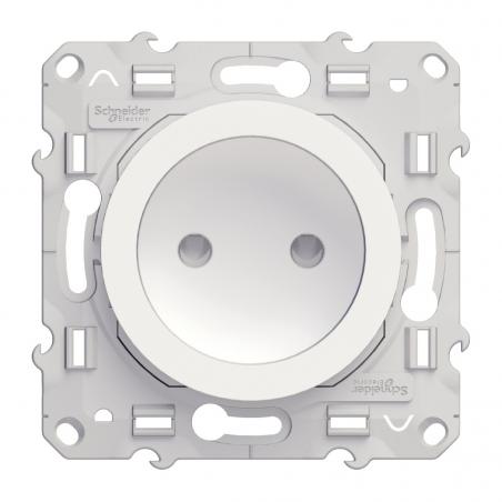 Odace prise de courant 2P à vis connexion rapide SCHNEIDER