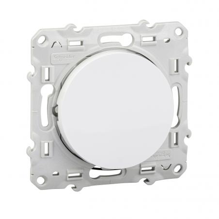 Va et vient lumineux Blanc 10 A à vis LED orange 1 5 mA local. ou temoin ODACE SCHNEIDER S520263