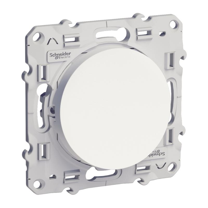 Va et vient lumineux Blanc 10 A à vis LED orange 1 5 mA local. ou temoin ODACE SCHNEIDER S520263