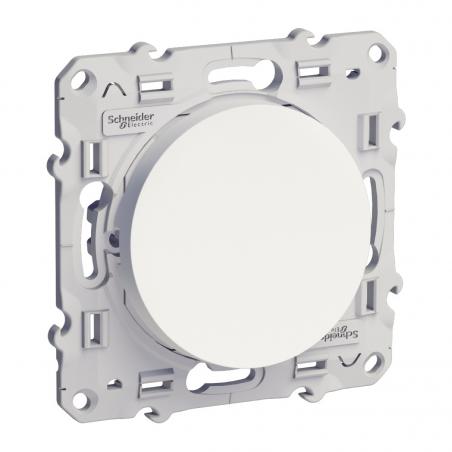 Va et vient lumineux Blanc 10 A à vis LED orange 1 5 mA local. ou temoin ODACE SCHNEIDER S520263