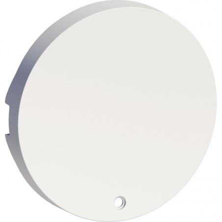 Odace enjoliveur Blanc livré avec 1 LED bleu 0 15 mA connexion par câble SCHNEIDER S520297