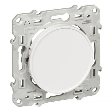 Obturateur Blanc à vis ODACE SCHNEIDER S520666