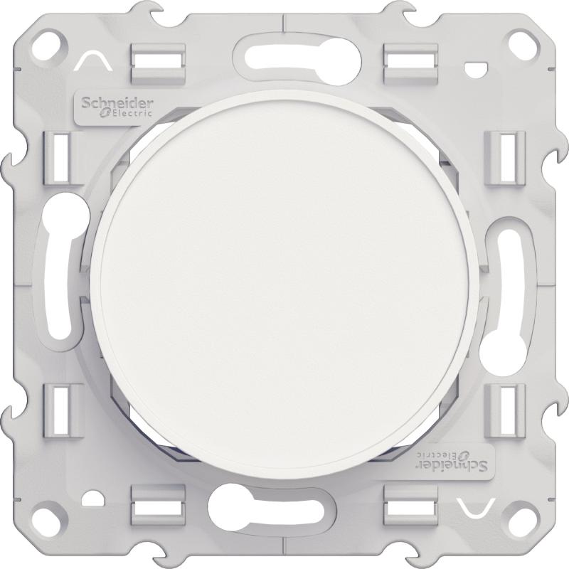 Obturateur Blanc à vis ODACE SCHNEIDER S520666
