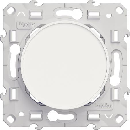 Obturateur Blanc à vis ODACE SCHNEIDER S520666