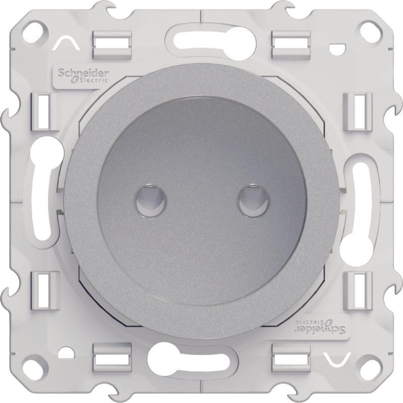 Odace prise de courant 2P à vis connexion rapide SCHNEIDER