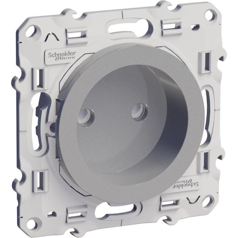 Odace prise de courant 2P à vis connexion rapide SCHNEIDER