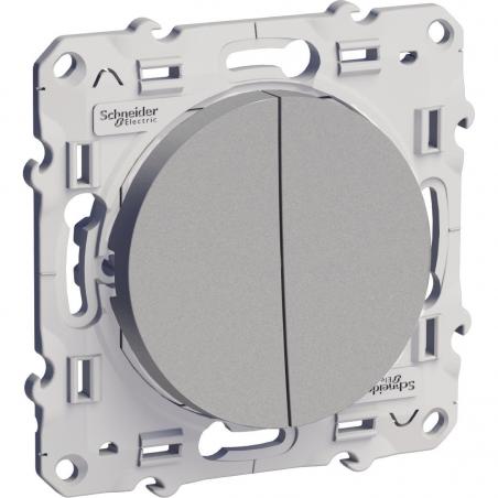 Double Va-et-Vient à vis connexion rapide Odace SCHNEIDER
