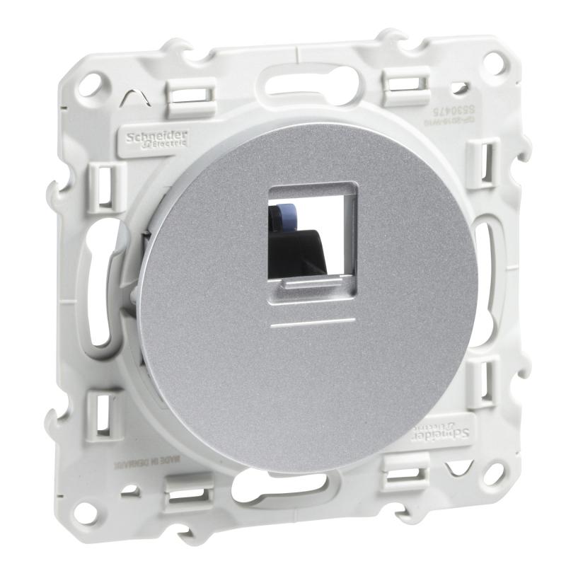 PRISE RJ45 GRADE 1 CATEGORIE 6 UTP A VIS SCHNEIDER ODACE