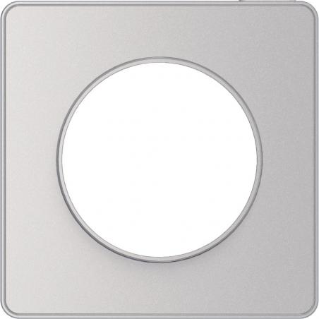 Odace Touch plaque de finition 1 poste Alu SCHNEIDER S530802