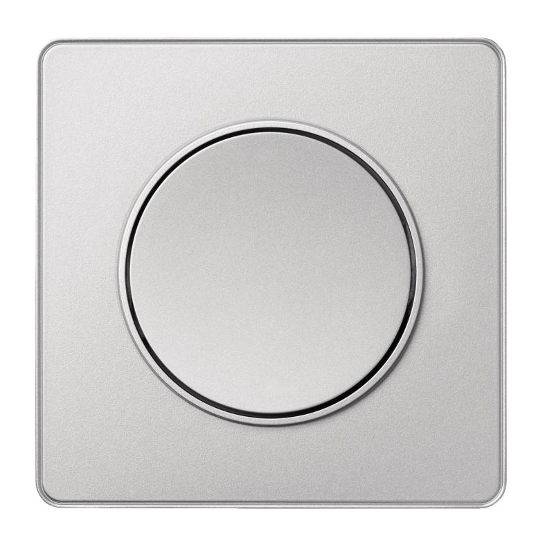 Odace Touch plaque de finition 1 poste Alu SCHNEIDER S530802