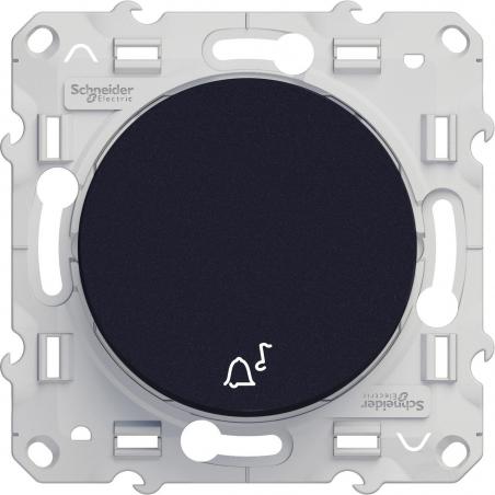 ODACE POUSSOIR ANTHRACITE 10A A FERMETURE SCHNEIDER S540246