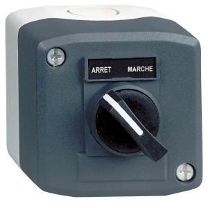 Harmony boite 1 bouton tournant diam. 22 à manette 1F SCHNEIDER XALD132 2