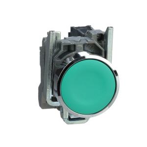 Harmony XB4 bouton poussoir à impulsion diam. 22 vert 1F vis étrier SCHNEIDER XB4BA31 2
