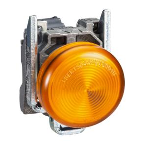 Harmony XB4 voyant lumineux DEL diam. 22 orange 230V vis étrier SCHNEIDER XB4BVM5 2