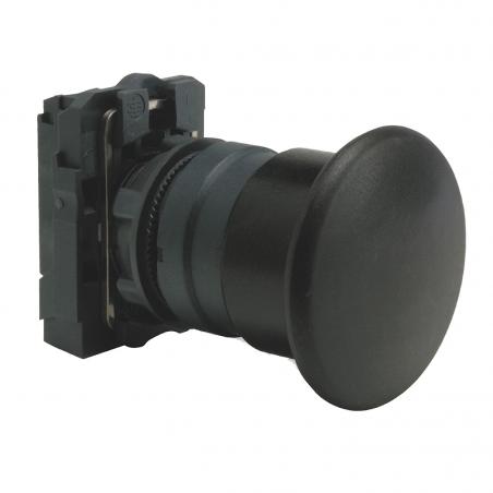 Harmony XB5 bouton poussoir à impulsion coup de poing diam. 40 noir 1F vis SCHNEIDER XB5AC21
