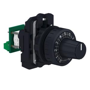 Harmony XB5 potentiomètre complet diam. 22 1k? raccordement sur bornier SCHNEIDER XB5AD912R1K 2
