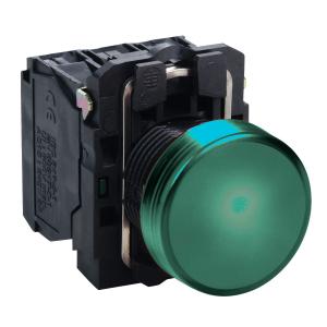 Harmony XB5 voyant lumineux DEL diam. 22 vert 24V vis étrier SCHNEIDER XB5AVB3 2