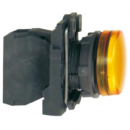 Harmony XB5 voyant lumineux DEL diam. 22 orange 24V vis étrier SCHNEIDER XB5AVB5