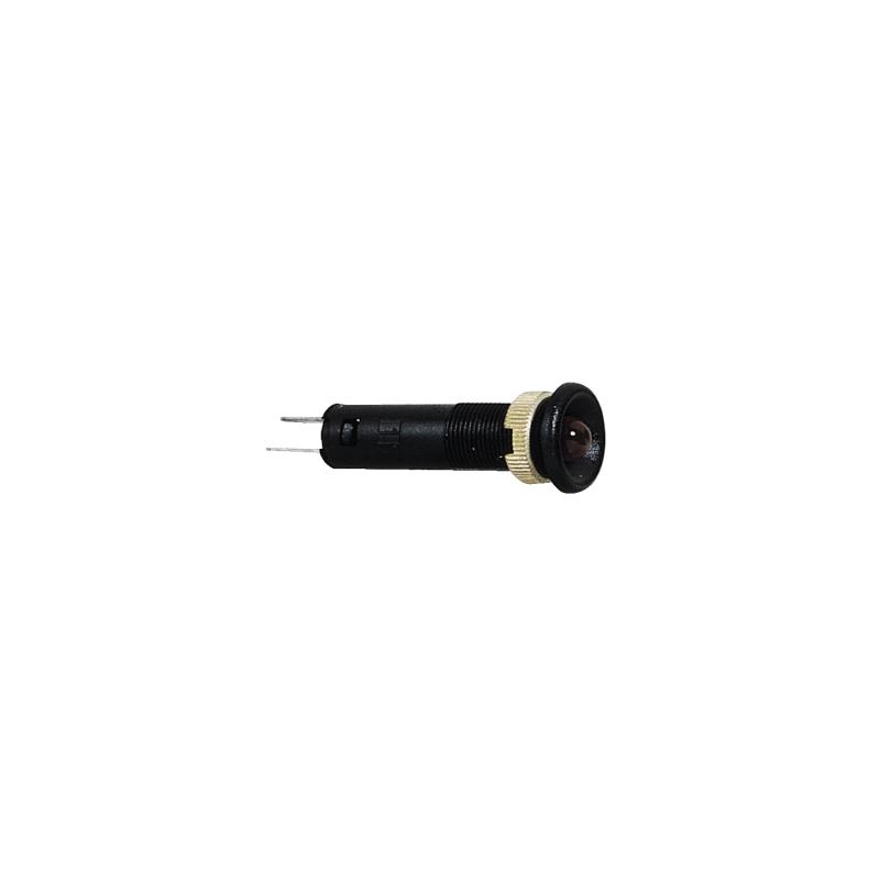 Harmony XVLA voyant rond diam. 8 IP40 rouge DEL intégrée 12V -cosses SCHNEIDER XVLA124