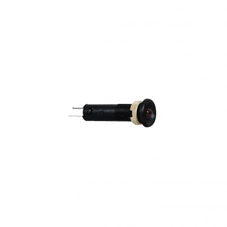 Harmony XVLA voyant rond diam. 8 IP40 rouge DEL intégrée 12V -cosses SCHNEIDER XVLA124