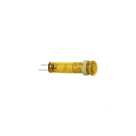 Harmony XVL voyant LED diam. 8 orange 12V cosses Faston SCHNEIDER XVLA225