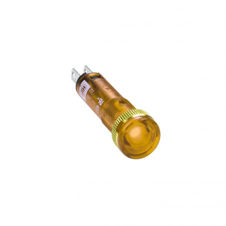 Harmony XVL voyant LED diam. 8 orange 12V cosses Faston SCHNEIDER XVLA225