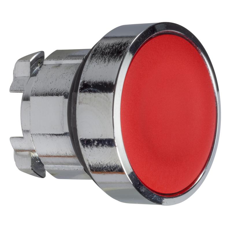 Harmony XB4 tête bouton poussoir affleurant diam. 22 noir condit 100 SCHNEIDER ZB4BA2TQ