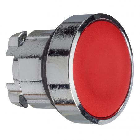 Harmony XB4 tête bouton poussoir affleurant diam. 22 noir condit 100 SCHNEIDER ZB4BA2TQ