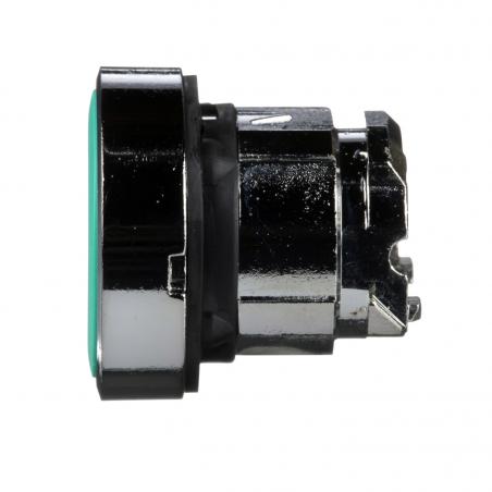 Harmony XB4 tête bouton poussoir affleurant diam. 22 vert SCHNEIDER ZB4BA3