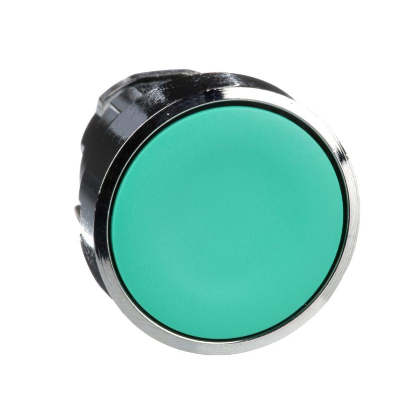 Harmony XB4 tête bouton poussoir affleurant diam. 22 vert SCHNEIDER ZB4BA3