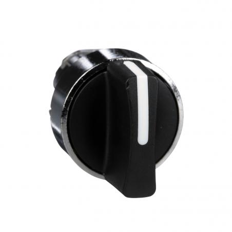 Harmony XB4 tête bouton tournant à manette diam. 22 3 posit fixes noir SCHNEIDER ZB4BD3