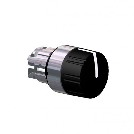 Harmony XB4 tête bouton à molette diam. 22 3 pos rap au C noir SCHNEIDER ZB4BD59
