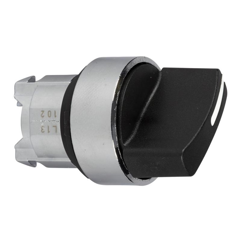 Harmony XB4 tête bouton tournant à manette diam. 22 3 pos rap de G au C noir SCHNEIDER ZB4BD7