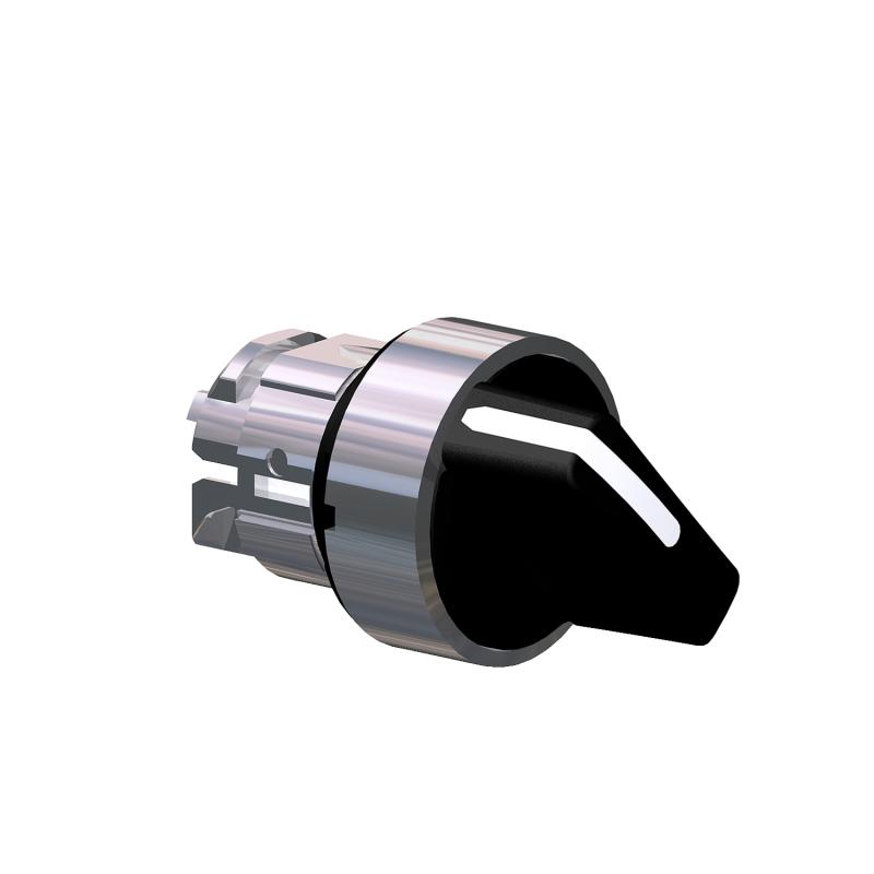Harmony XB4 tête bouton tournant à manette diam. 22 3 pos rap de G au C noir SCHNEIDER ZB4BD7