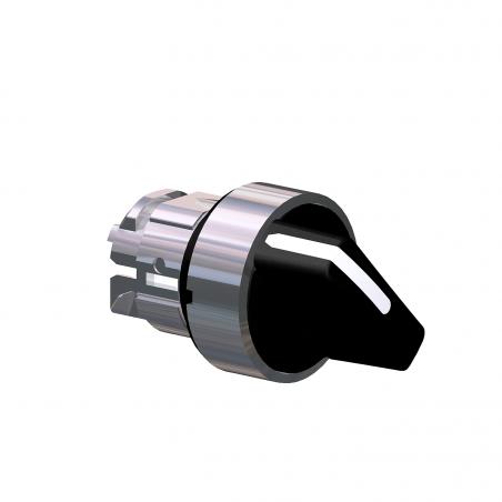 Harmony XB4 tête bouton tournant à manette diam. 22 3 pos rap de G au C noir SCHNEIDER ZB4BD7