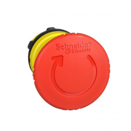 Harmony XB4 tête bouton arrêt urgence diam. 40 pousser tourn rouge SCHNEIDER ZB4BS844