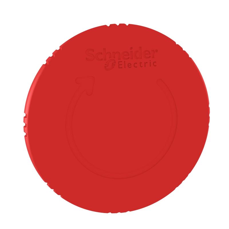 Harmony XB4 tête bouton arrêt urgence diam. 60 pousser tourner rouge SCHNEIDER ZB4BS864