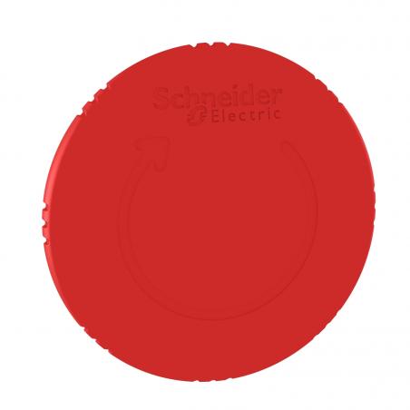 Harmony XB4 tête bouton arrêt urgence diam. 60 pousser tourner rouge SCHNEIDER ZB4BS864
