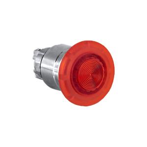 Tête bouton coup de poing lumineux Harmony XB4 DEL diam. 40 rouge SCHNEIDER ZB4BW443 2