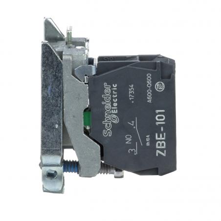 Harmony XB4 corps de bouton 1F raccordement vis-étrier SCHNEIDER ZB4BZ101