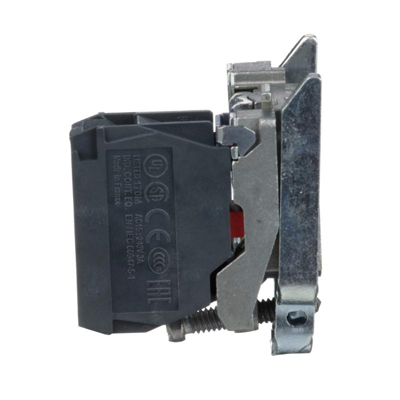 Harmony XB4 corps de bouton 1O raccordement vis-étrier SCHNEIDER ZB4BZ102